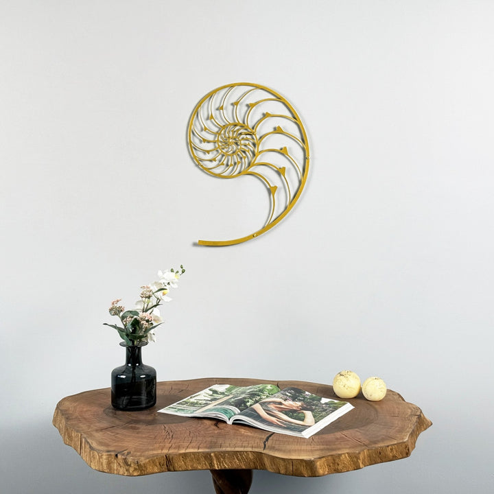 nautilus-and-the-golden-ratio-fibonacci-spiral-unique-modern-metal-wall-art-elegant-design-colorfullworlds