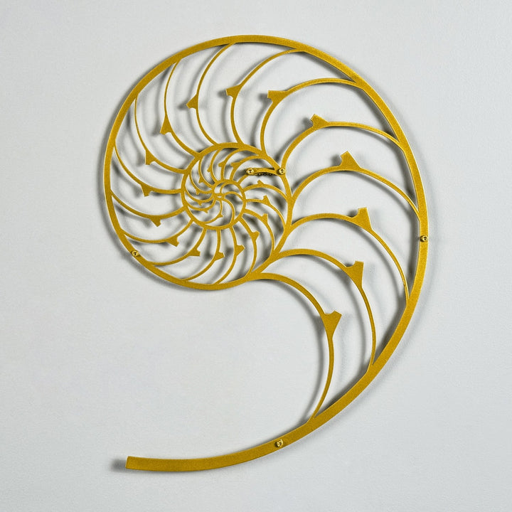 nautilus-and-the-golden-ratio-fibonacci-spiral-unique-modern-metal-wall-art-creative-design-colorfullworlds