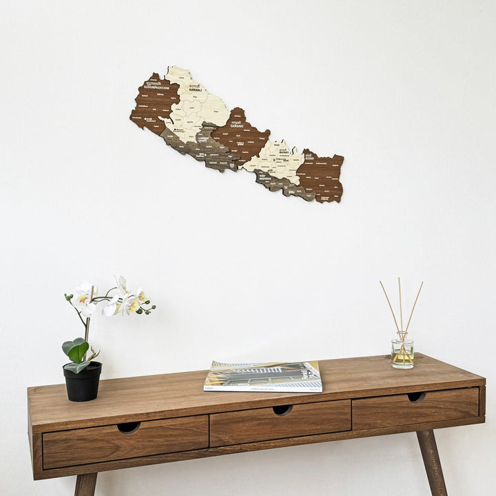 decorative-3d-wooden-map-of-nepal-multicolor-office-art-colorfullworlds