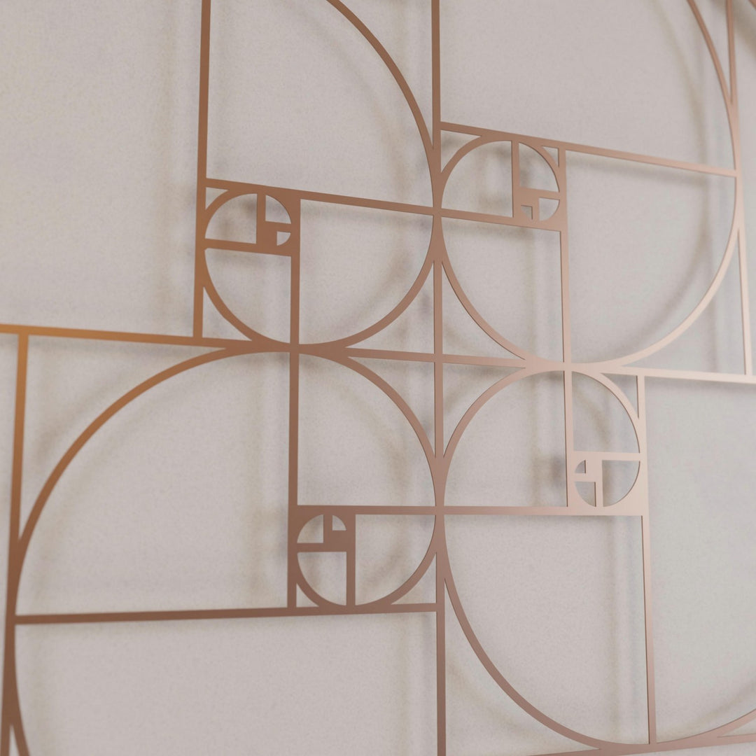 golden-ratio-metal-wall-art-copper-complementary-abstract-art-with-mathematical-balance-colorfullworlds