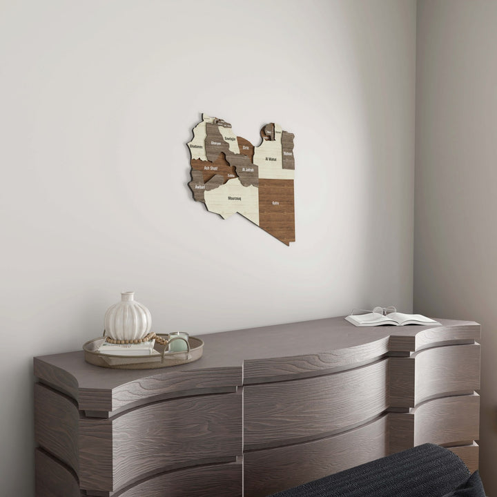 laser-cut-wooden-map-of-libya-3d-wall-art-perfect-gift-idea-colorfullworlds