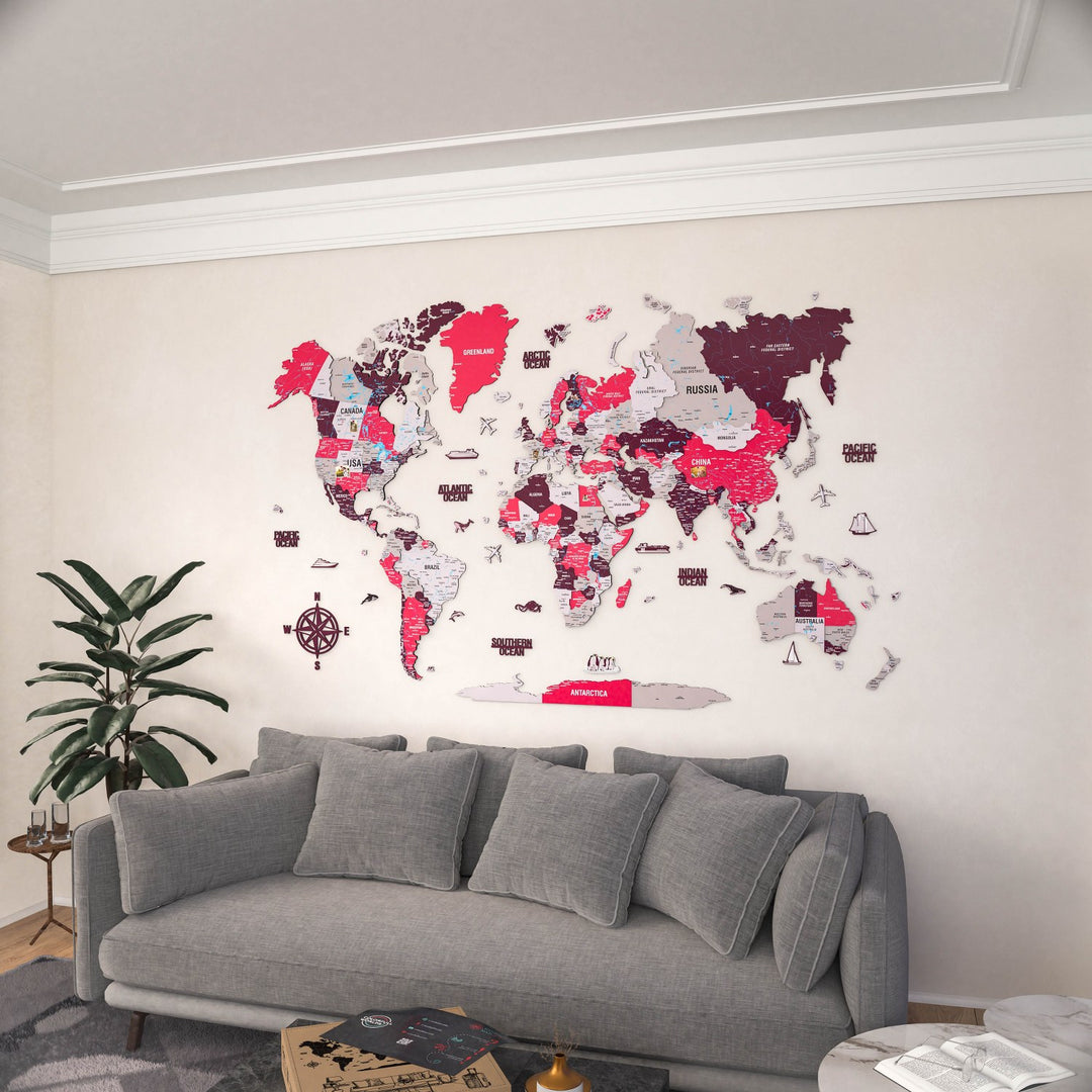 wooden-world-wall-map-crimson-3d-wooden-world-map-gift-for-christmas-colorfullworlds
