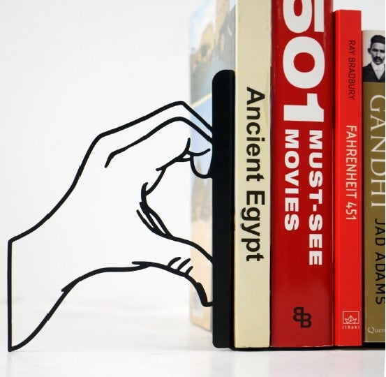 heart-of-hands-metal-bookend-metal-home-decor-table-accessories-metal-table-accessory-colorfullworlds