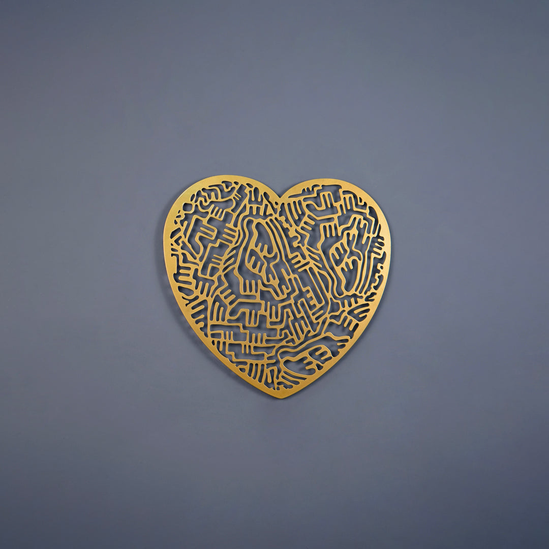 maze-of-heart-metal-wall-art-valentine's-day-and-special-occasions-metal-home-decor-wall-art-office-metal-decor-silver-copper-colorfullworlds