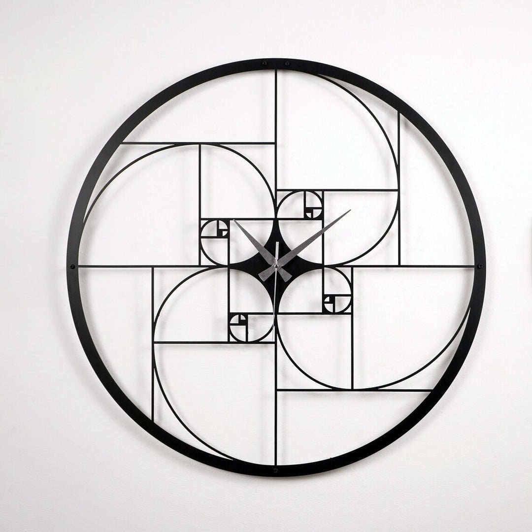 golden-ratio-metal-clock-wall-decor-metal-home-decor-metal-wall-art-black-gold-silver-copper-colorfullworlds