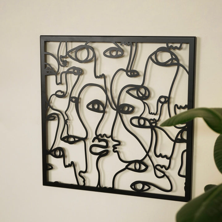 abstract-faces-metal-wall-decors-metal-wall-art-creative-geometry-shapes-face-design-colorfullworlds
