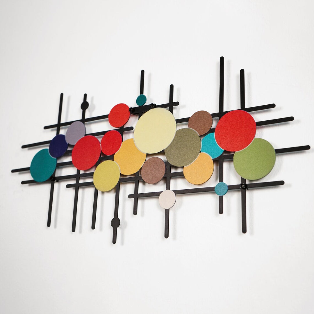 mid-century-modern-wall-art-uv-printed-bars-and-dots-decorative-metal-wall-art-mid-century-modern-wall-decor-colorfullworlds