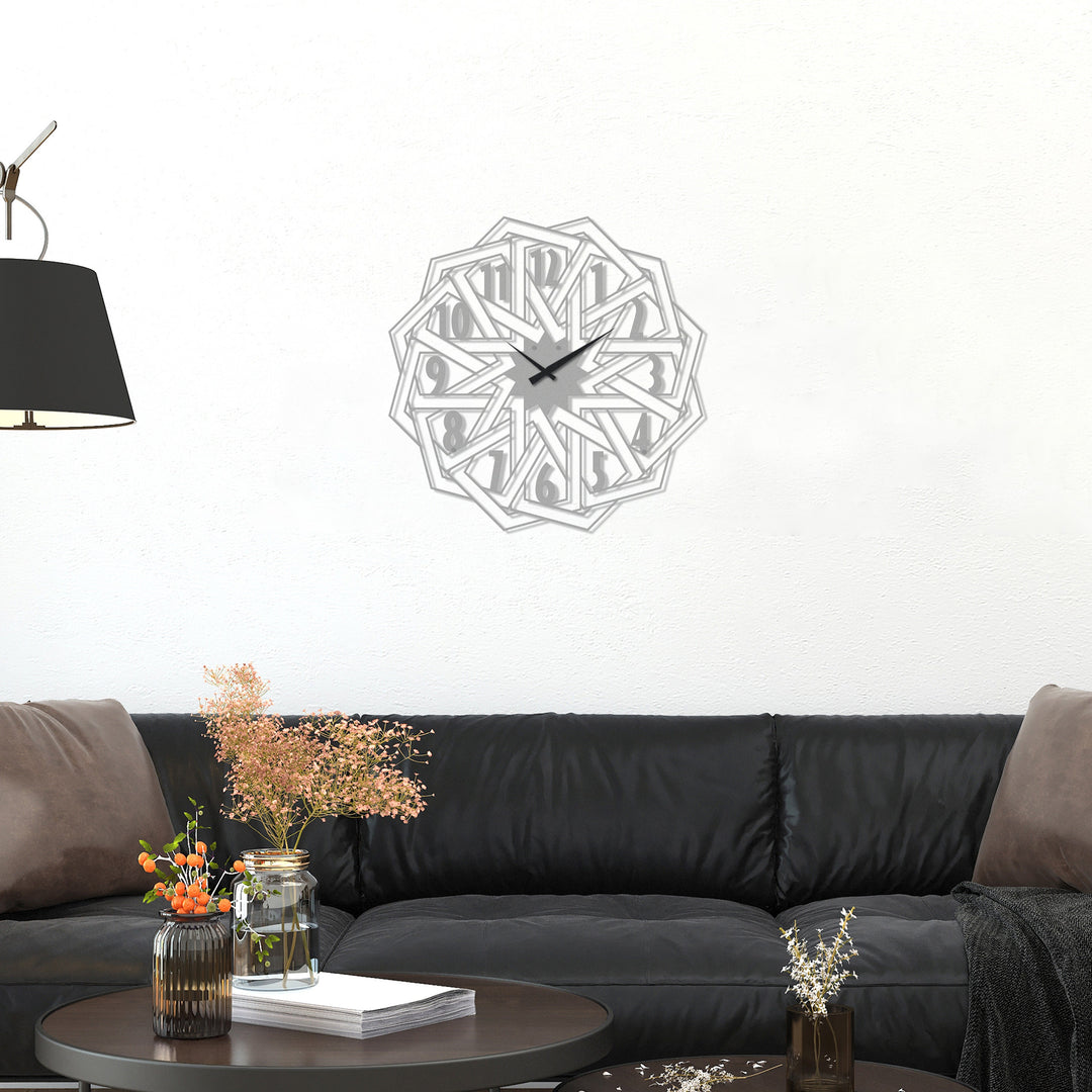 geometric-design-metal-wall-clock-decor-wall-art-silver-gold-black-copper-colorfullworlds