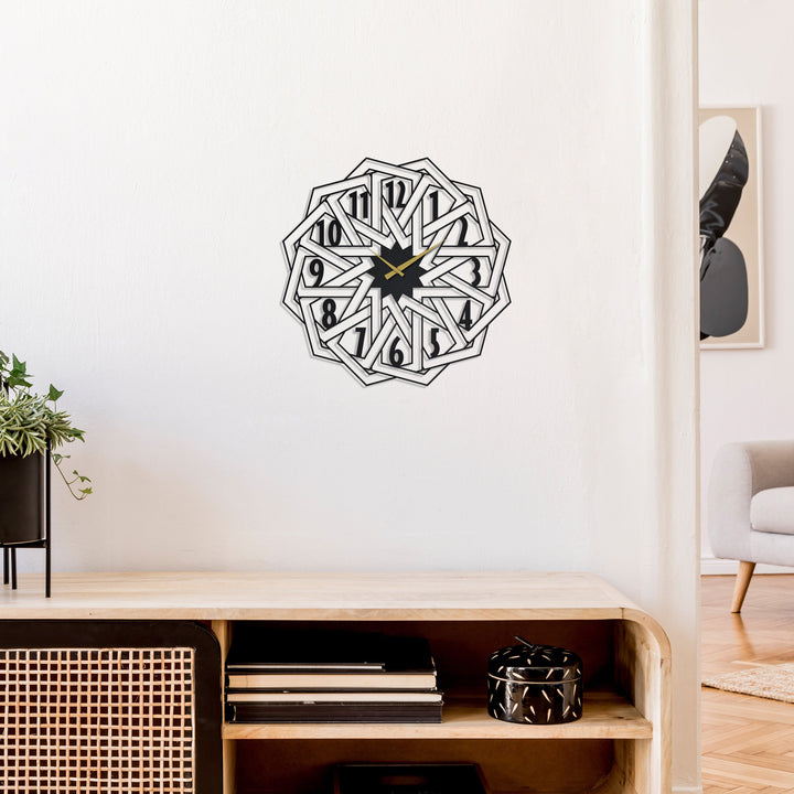 geometric-design-metal-wall-clock-decor-metal-wall-art-silver-gold-black-copper-colorfullworlds
