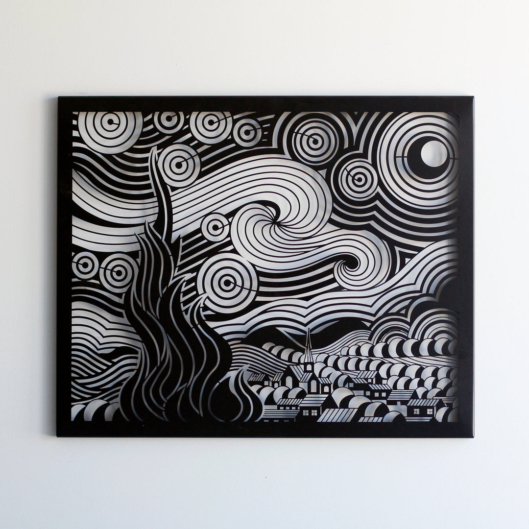starry-night-metal-wall-art-for-living-room-van-gogh's-masterpiece-elegant-metal-wall-decor-for-home-colorfullworlds