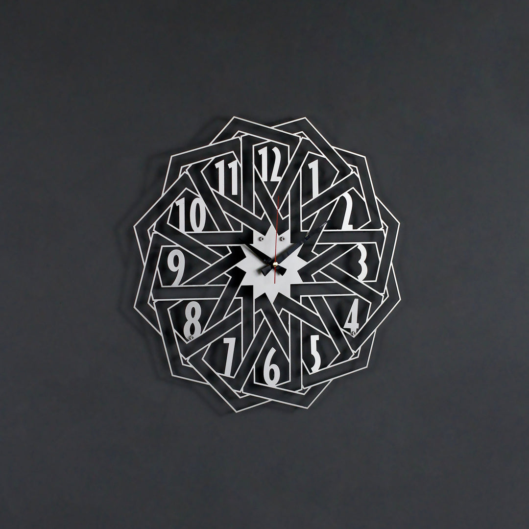 geometric-design-metal-wall-clock-decor-office-metal-decor-silver-gold-black-copper-colorfullworlds