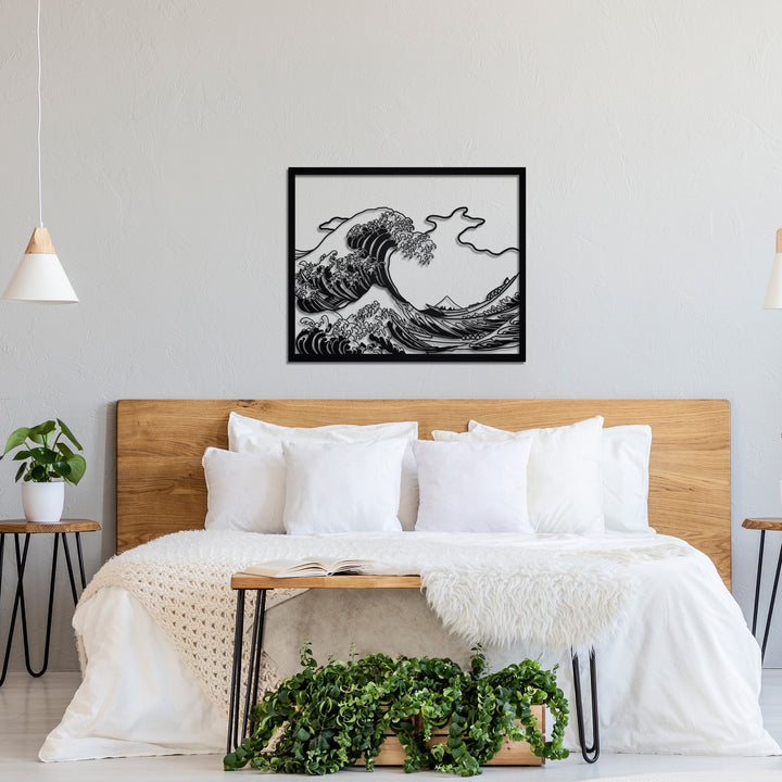 metal-wall-decors-metal-wall-table-the-great-wave-off-kanagawa-wall-art-by-hokusai-modern-metal-decor-for-office-space-colorfullworlds