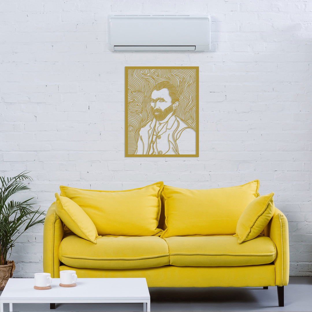 self-portrait-by-van-gogh-metal-wall-decor-metal-home-decor-metal-decor-art-lover's-choice-colorful-worlds