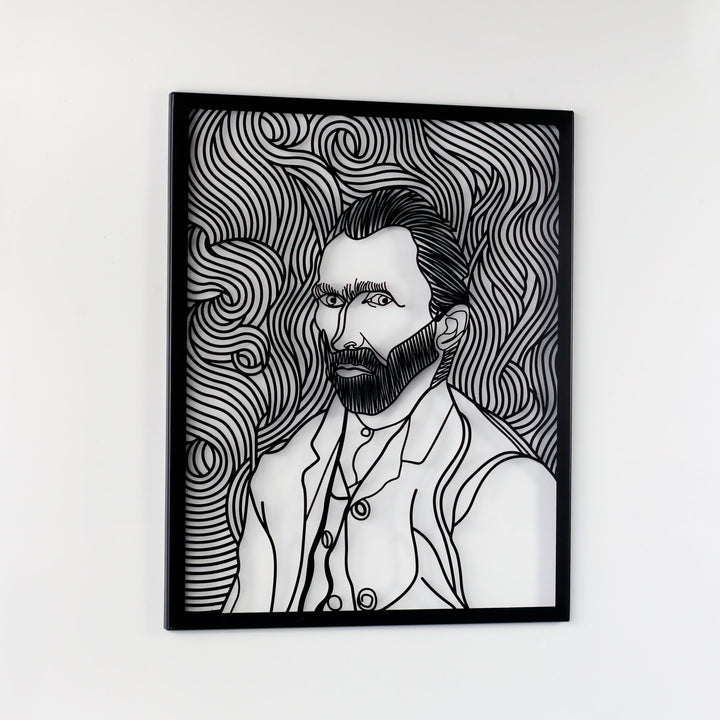 self-portrait-by-van-gogh-metal-wall-decor-metal-home-decor-metal-wall-art-masterpiece-colorful-worlds