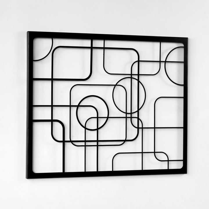 squares-and-circles-metal-wall-decor-metal-home-decor-metal-decor-black-gold-silver-colorfullworlds
