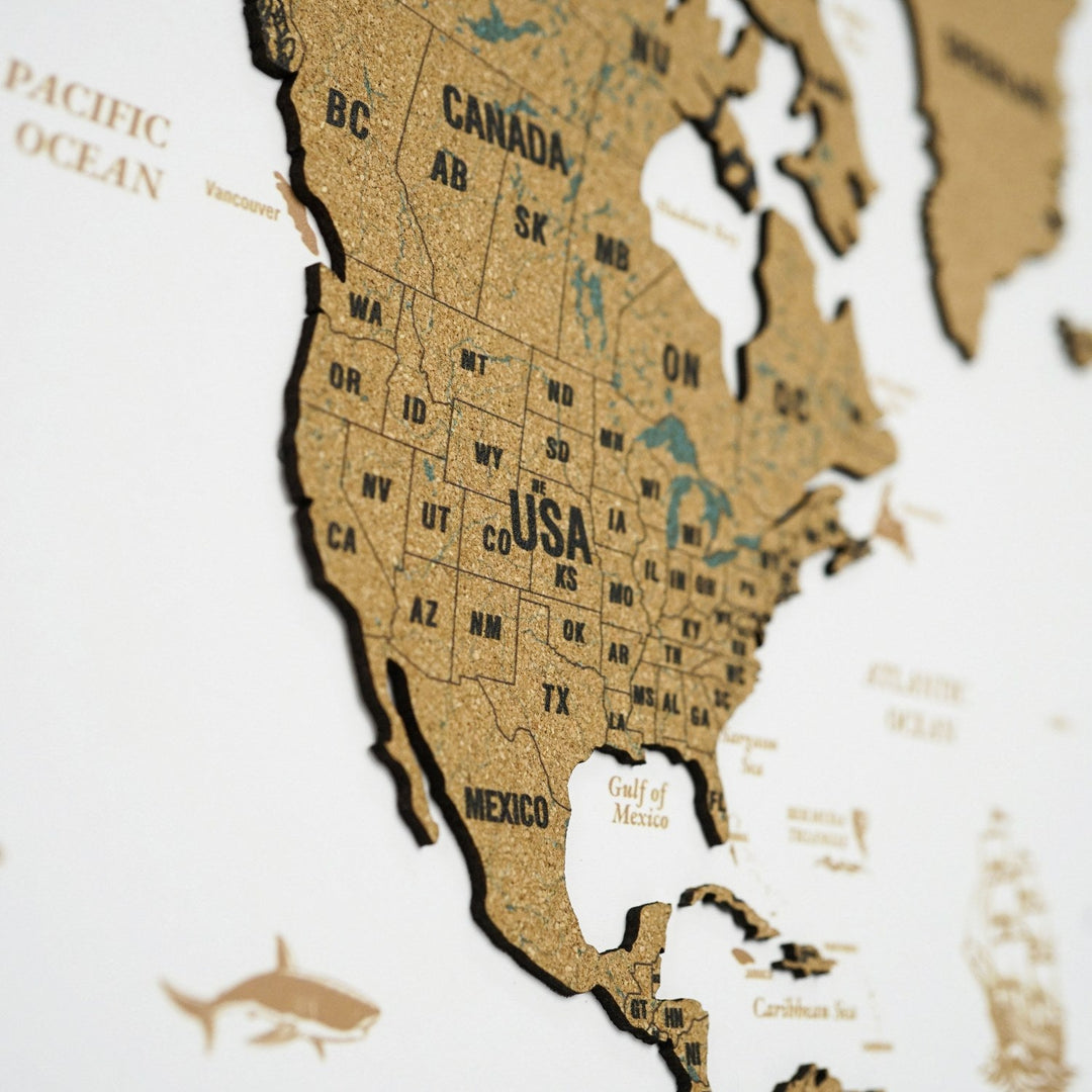 Cork Maps Collection
