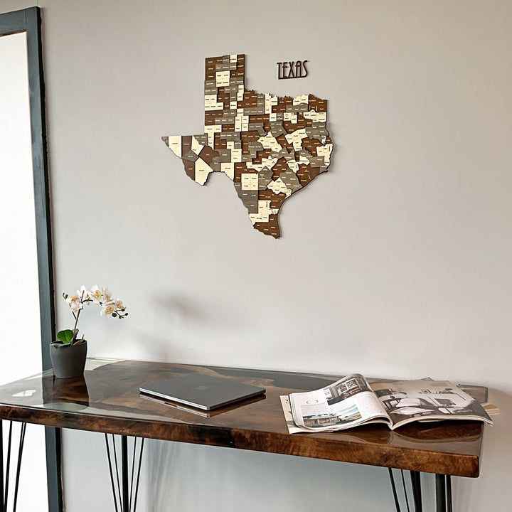 texas-state-map-wooden-map-3d-multilayered-wall-arts-gift-for-wall-decors -colorfullworlds