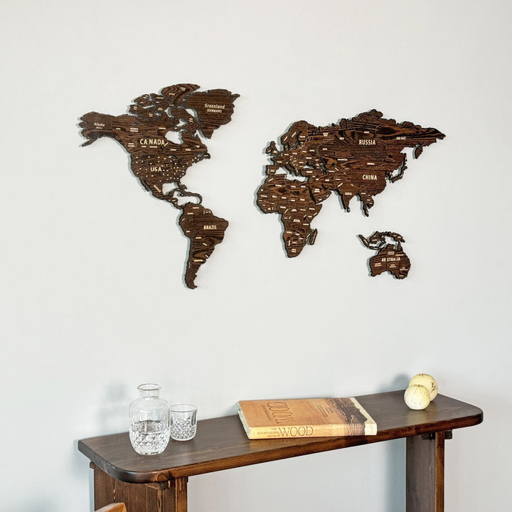 wooden-world-map-wood-on-metal-multilayered-wooden-wall-art-dark-brown-artistic-room-accent-piece-colorfullworlds
