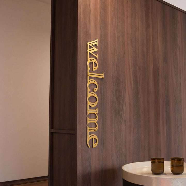 Welcome Sign For Wall - Welcome Sign Metal Wall Art