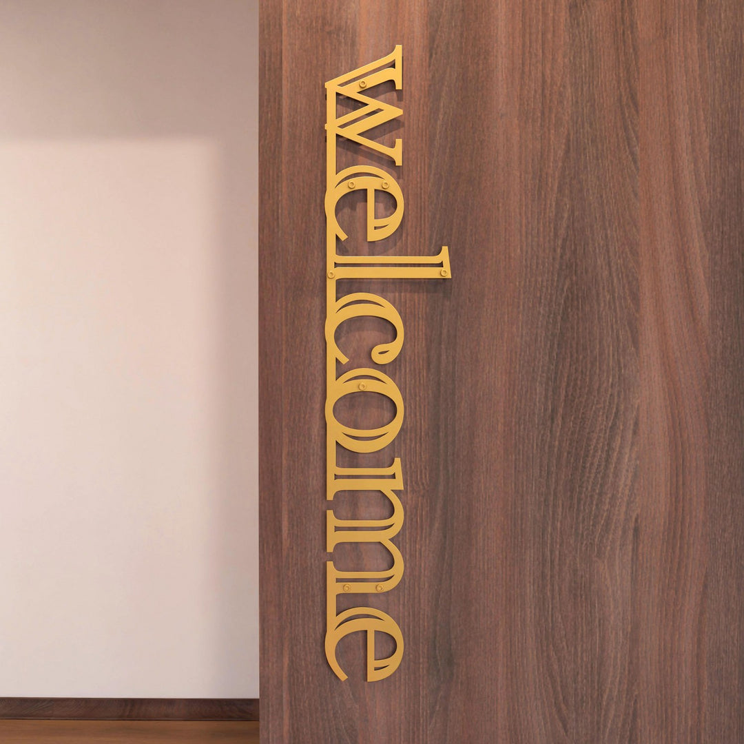 Welcome Sign For Wall - Welcome Sign Metal Wall Art