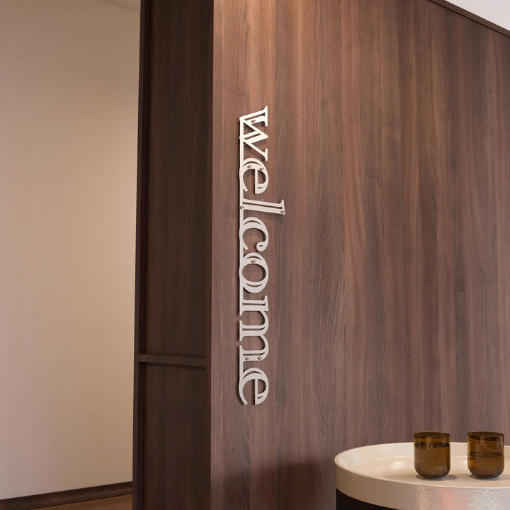 Welcome Sign For Wall - Welcome Sign Metal Wall Art