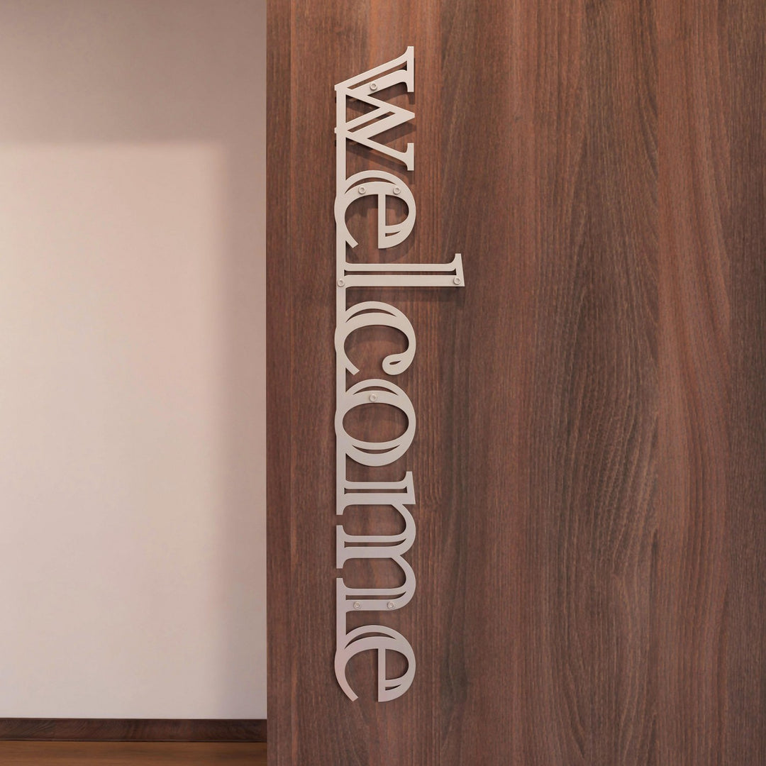 Welcome Sign For Wall - Welcome Sign Metal Wall Art