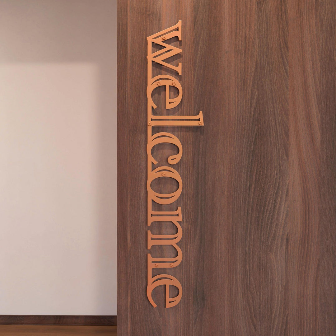 Welcome Sign For Wall - Welcome Sign Metal Wall Art