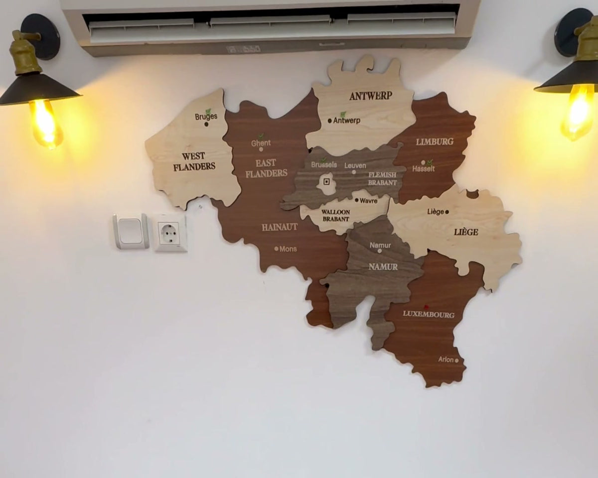 Belgium on Your Wall, Layer by Layer