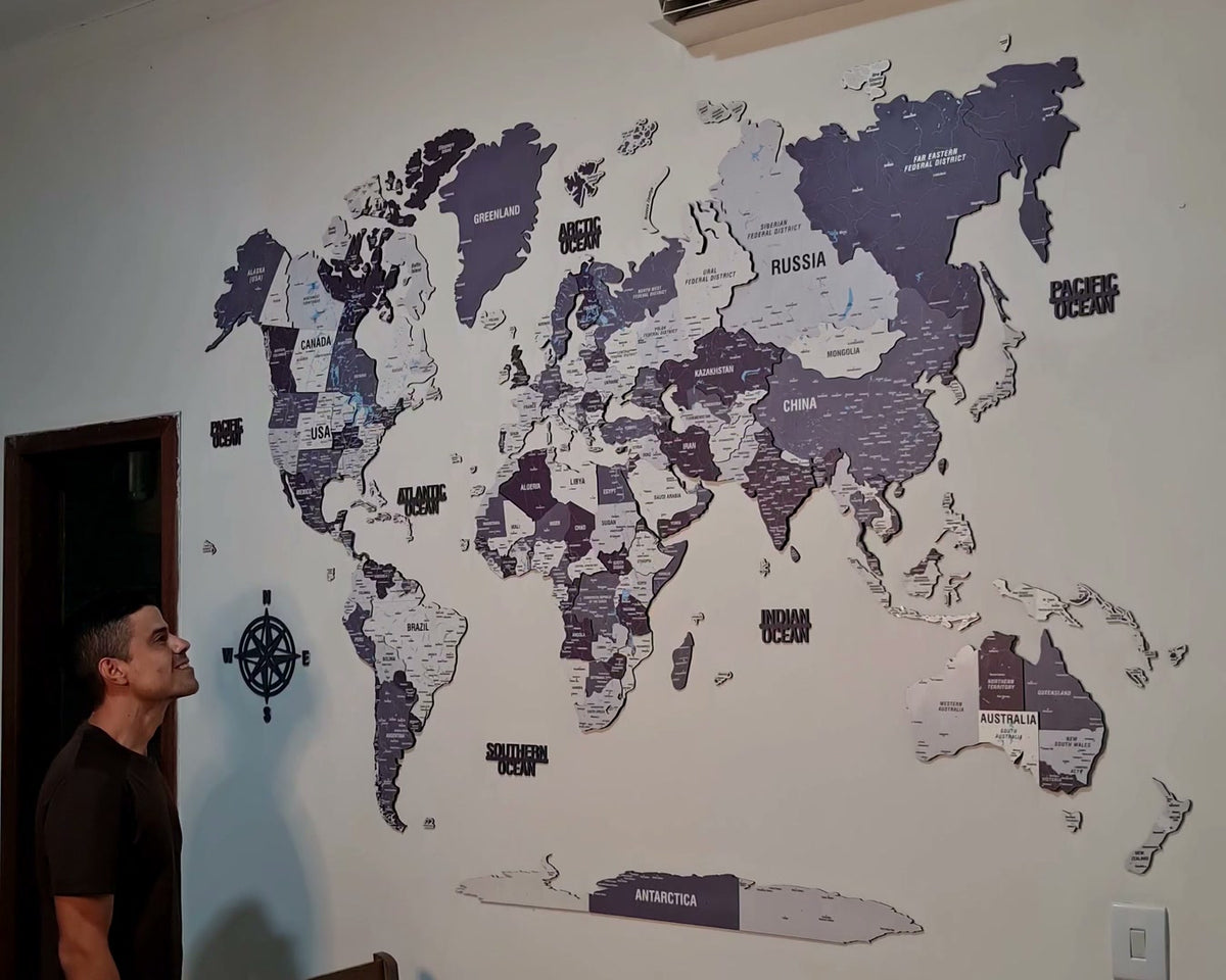 More Than a Map. It's Your Story on the Wall.