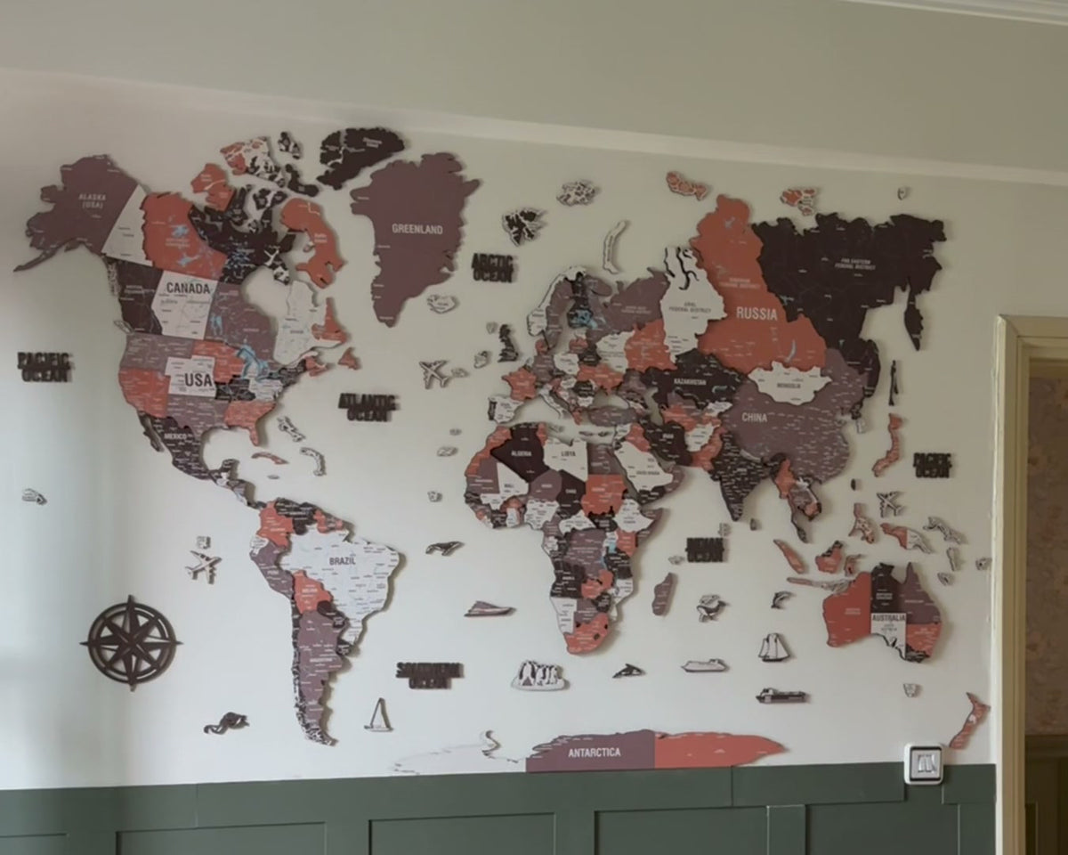 More Than a Map. It's Your Story on the Wall.