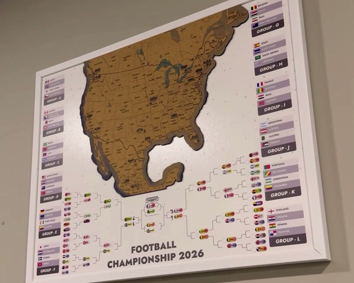 Follow the 2026 World Cup on Your Wall