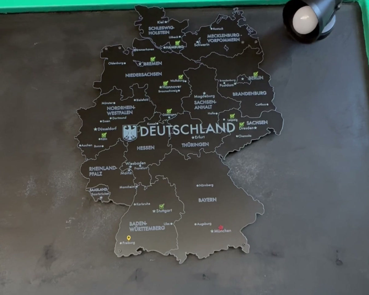 Germany, City by City, in Metal