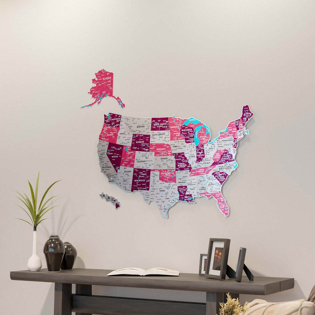 crimson-wall-map-of-the-united-states-uv-print-on-metal-modern-wall-art-decor-for-any-space-colorfullworlds