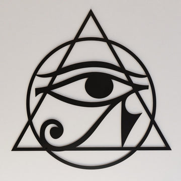 eye-of-horus-metal-wall-art-matte-black-living-room-decor-colorfullworlds