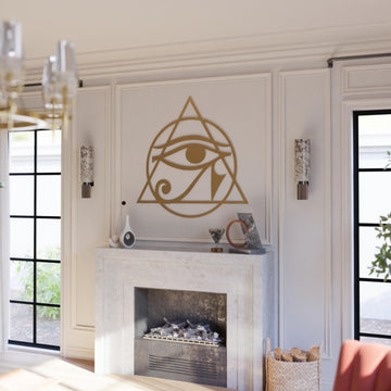 eye-of-horus-metal-wall-art-matte-gold-ancient-symbolism-colorfullworlds