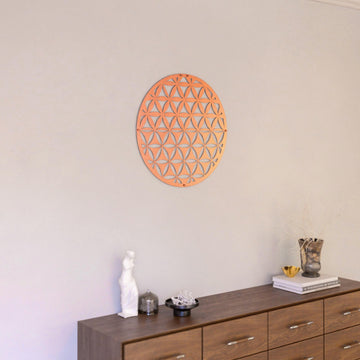 flower-of-life-wall-decor-matte-copper-versatile-metal-wall-art-colorfullworlds