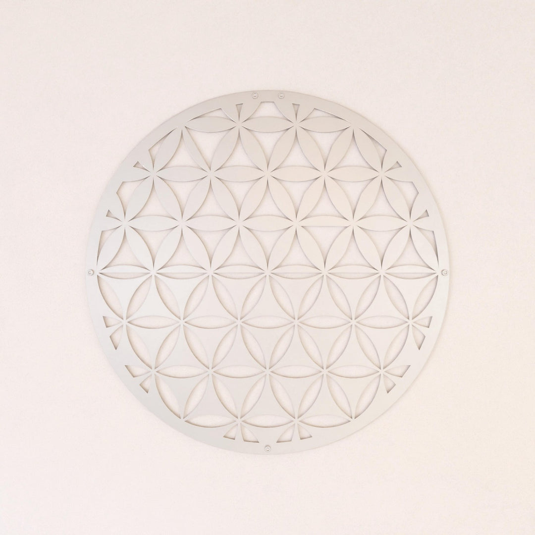 flower-of-life-wall-decor-matte-silver-metal-wall-art-living-spaces-colorfullworlds