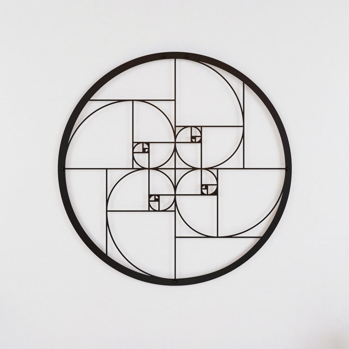 golden-ratio-metal-wall-art-black-abstract-geometric-artwork-with-stunning-geometry-colorfullworlds
