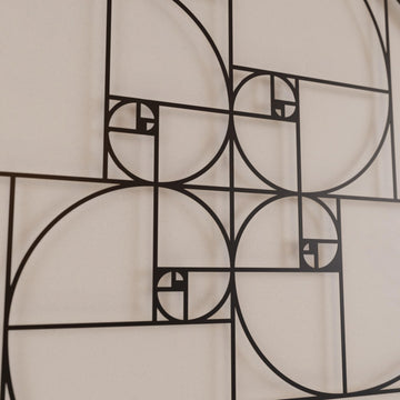 golden-ratio-metal-wall-art-black-minimal-wall-decor-with-complementary-geometry-style-colorfullworlds