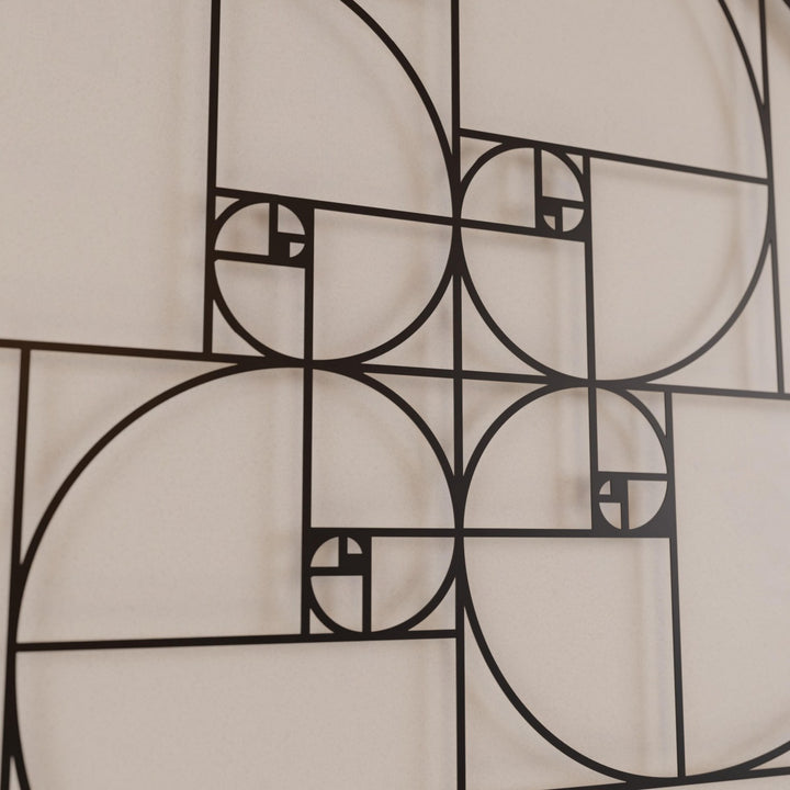 golden-ratio-metal-wall-art-black-minimal-wall-decor-with-complementary-geometry-style-colorfullworlds