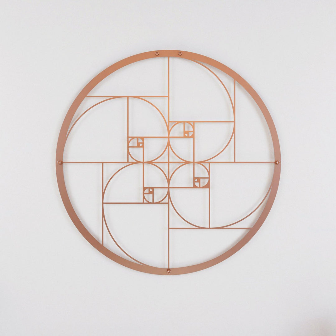 golden-ratio-metal-wall-art-copper-artistic-elegance-in-abstract-geometric-wall-design-colorfullworlds