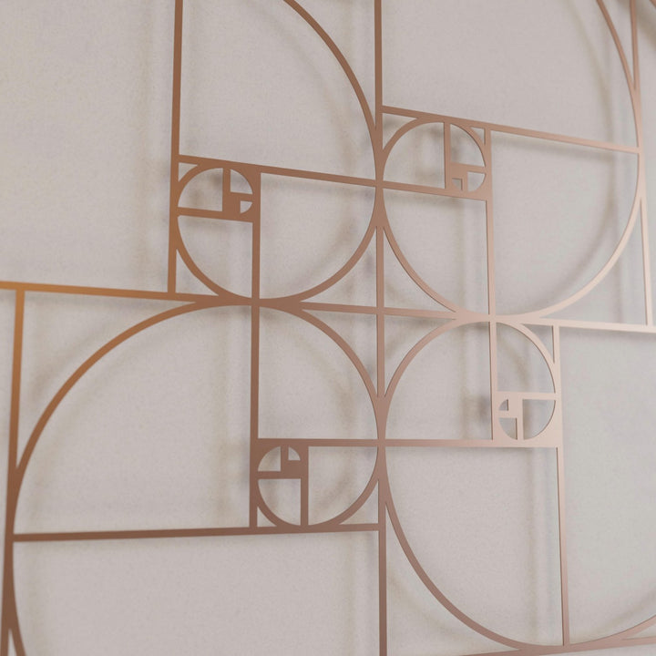 golden-ratio-metal-wall-art-copper-complementary-abstract-art-with-mathematical-balance-colorfullworlds