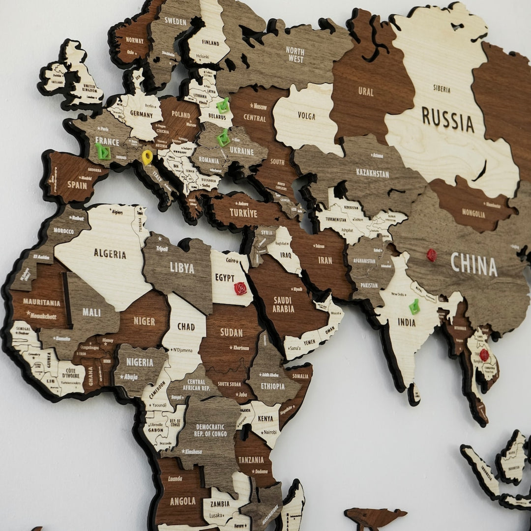wooden-world-map-on-metal-base-wall-art-3d-wooden-map-light-brown-dark-brown-colorfullworlds