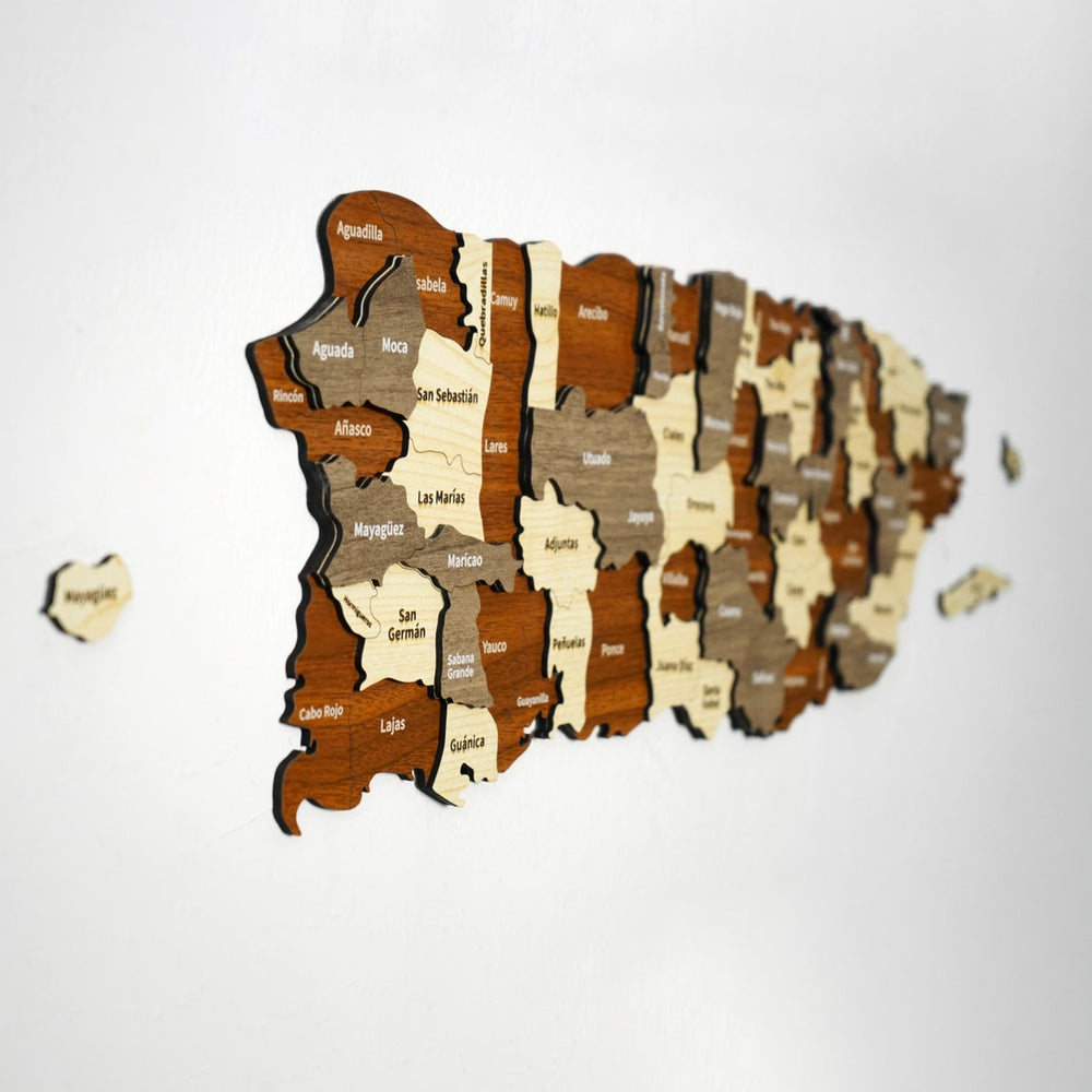 puerto-rico-country-map-3d-map-wall-art-light-brown-dark-brown-cream-very-colorful-home-wood-decoration-colorfullworlds
