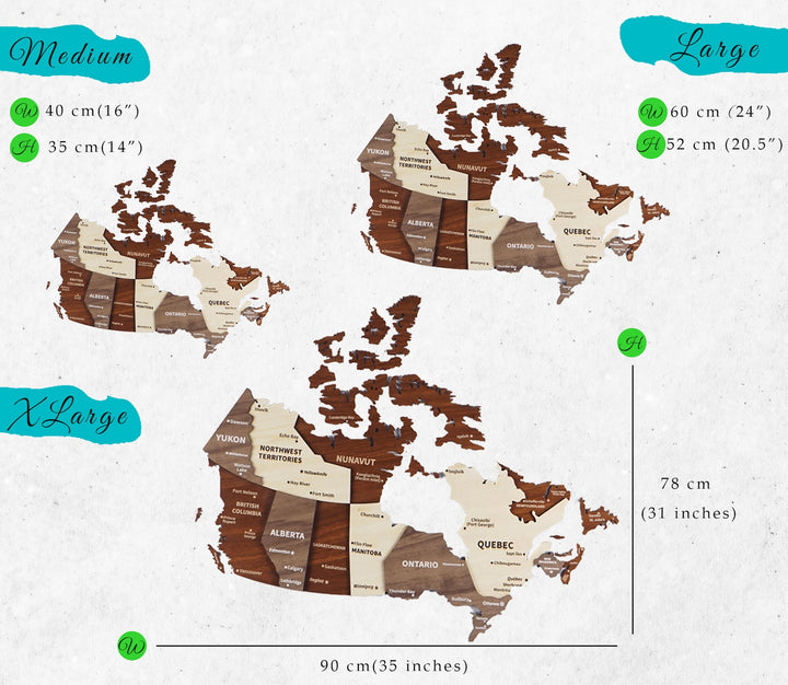 canada-map-wooden-map-very-colorful-light-brown-dark-brown-cream-wall-decors-multiyared-office-wood-decor-colorfullworlds
