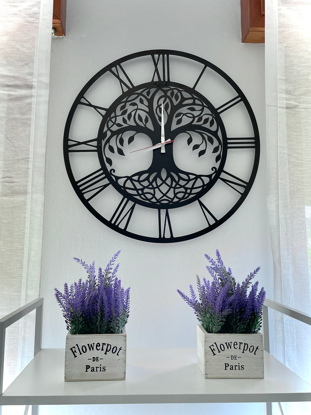 tree-of-life-wall-clock-metal-clock-wall-decor-silver-finish-home-decoration-colorfullworlds