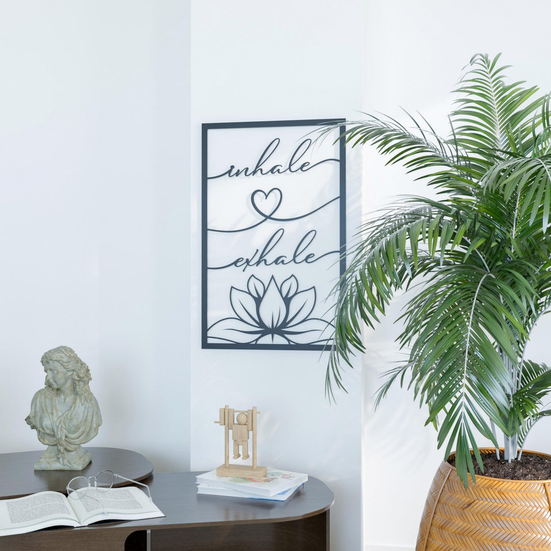 lotus-metal-wall-decor-matte-black-laser-cut-living-spaces-colorfullworlds
