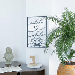 lotus-metal-wall-decor-matte-black-laser-cut-living-spaces-colorfullworlds