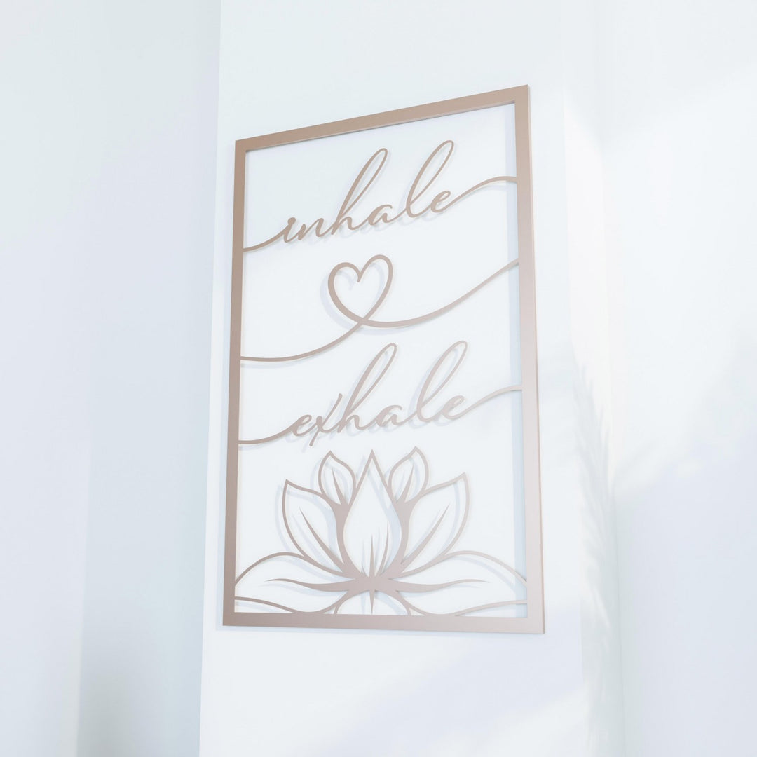 lotus-metal-wall-decor-matte-copper-inhale-exhale-metal-wall-art-colorfullworlds
