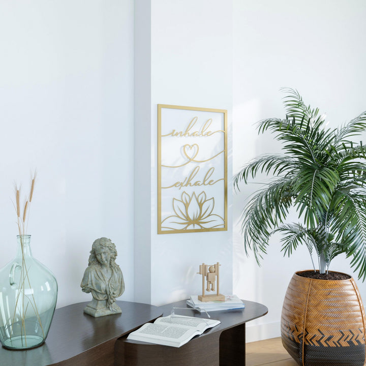 lotus-metal-wall-decor-matte-gold-superior-craftsmanship-colorfullworlds